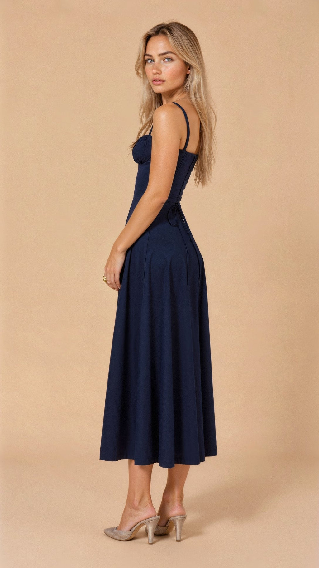 Miss Madera jurk dames