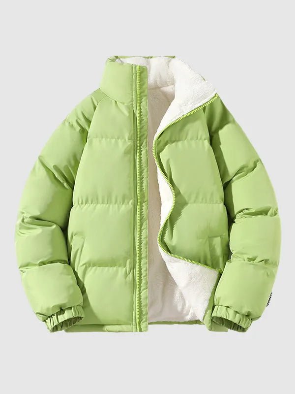 Omkeerbaar Pufferjack Dames | Sherpa Voering Gewatteerd - Miss Madera