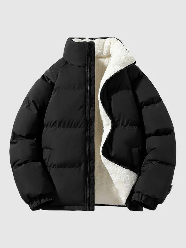 Omkeerbaar Pufferjack Dames | Sherpa Voering Gewatteerd - Miss Madera