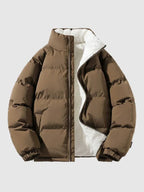 Omkeerbaar Pufferjack Dames | Sherpa Voering Gewatteerd - Miss Madera