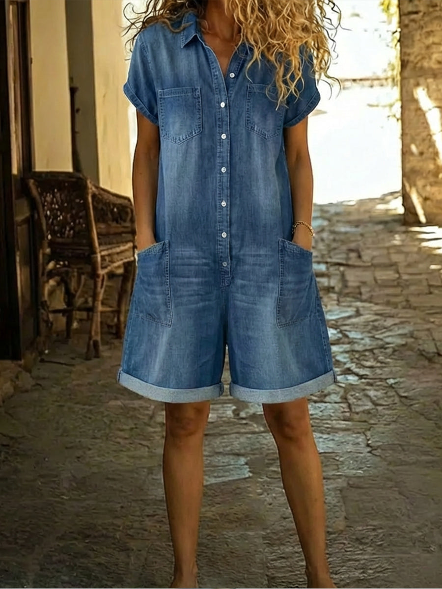 Miss Madera jumpsuit dames