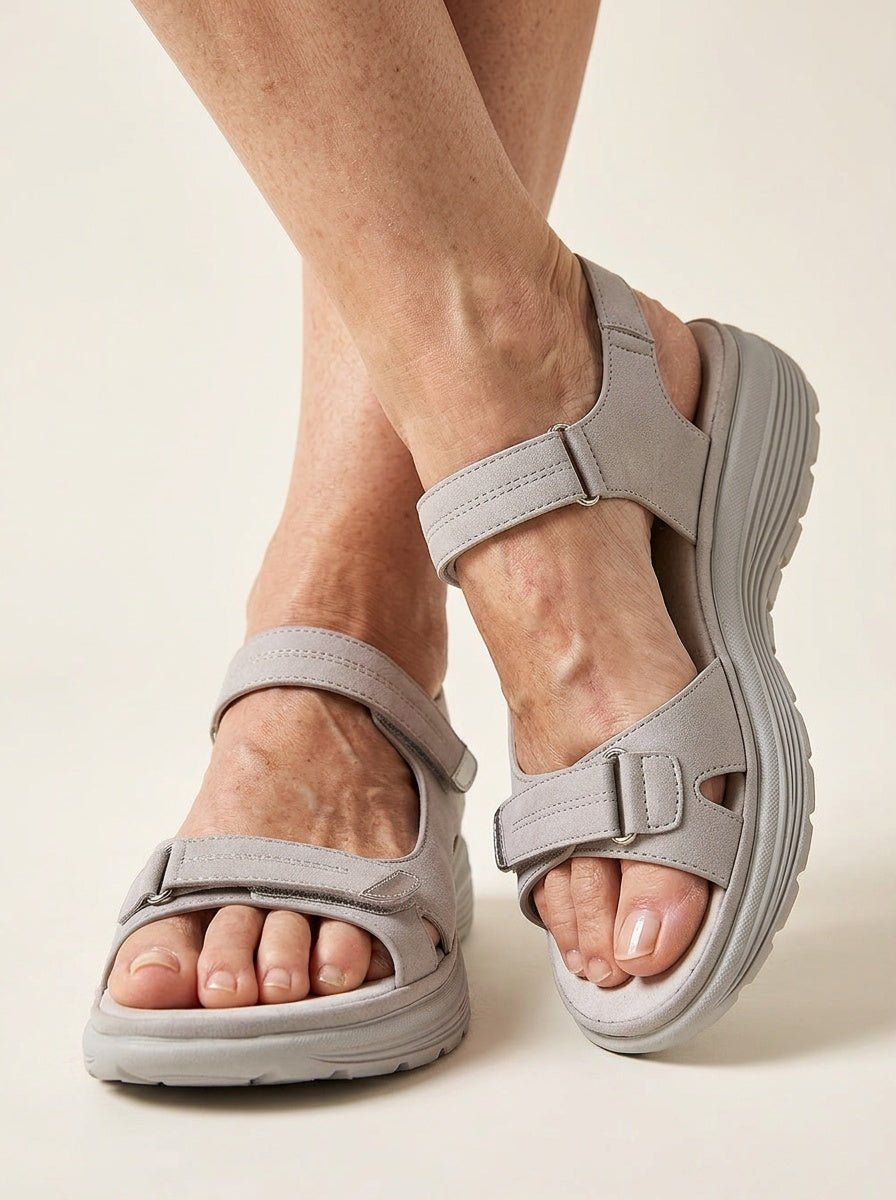 Orthopedische Comfort Sandalen met Klittenband - Miss Madera
