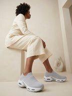 Orthopedische Slip - on Sneakers Zwart - Miss Madera