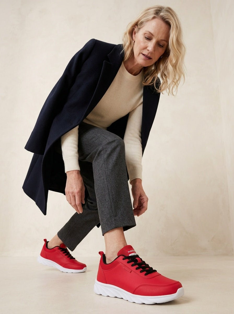 Orthopedische Sneakers Zwart - Miss Madera