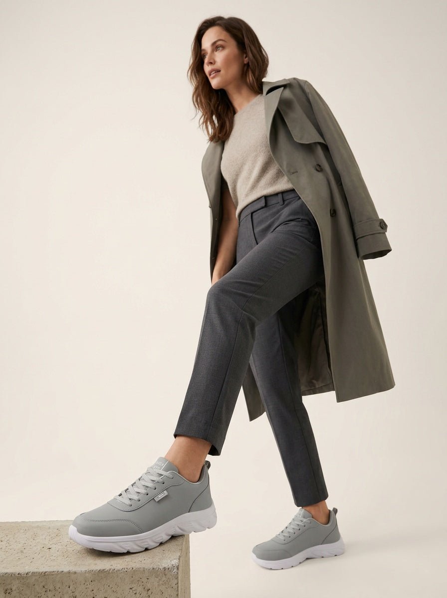 Orthopedische Sneakers Zwart - Miss Madera