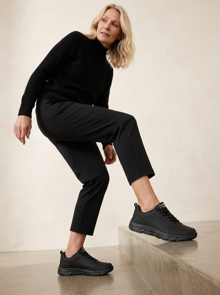 Orthopedische Sneakers Zwart - Miss Madera