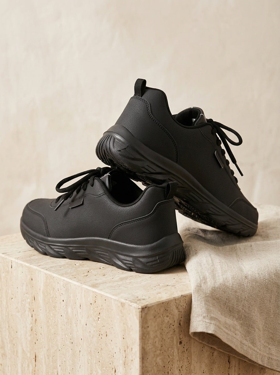 Orthopedische Sneakers Zwart - Miss Madera