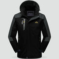 Jas Dames Wind- en Waterdicht met Capuchon - Outdoorjas - Zwart