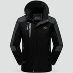 Jas Dames Wind- en Waterdicht met Capuchon - Outdoorjas - Zwart