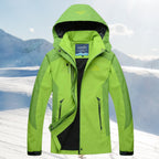 Jas Dames Wind- en Waterdicht met Capuchon - Outdoorjas - Groen
