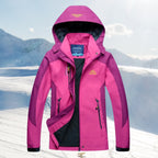 Jas Dames Wind- en Waterdicht met Capuchon - Outdoorjas - Roze