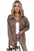Overshirt Dames | Relaxed Fit Knoopsluiting Veelzijdig - Miss Madera