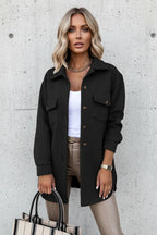 Overshirt Dames | Relaxed Fit Knoopsluiting Veelzijdig - Miss Madera