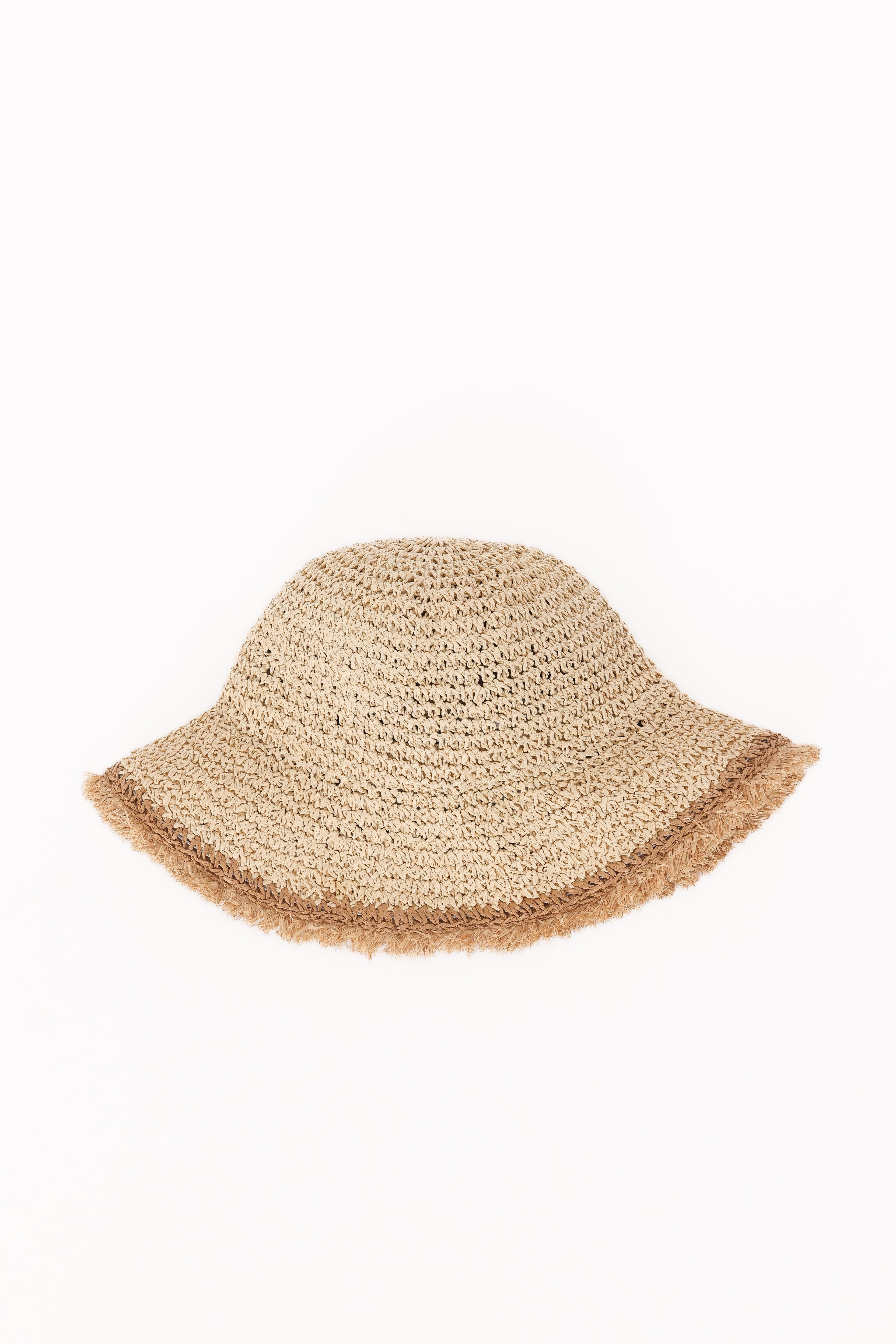 Petal and Pup USA ACCESSORIES Rosalie Hat - Beige One Size