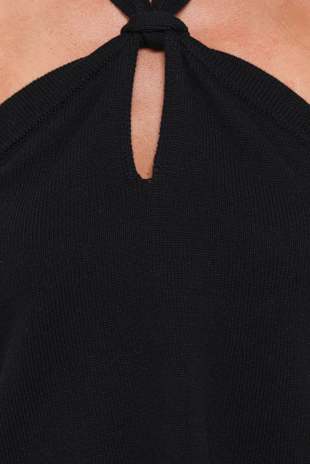 Petal and Pup USA TOPS Haley Halter Top - Black