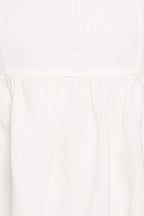 Petal and Pup USA TOPS Zephyra Baby Doll Top - White