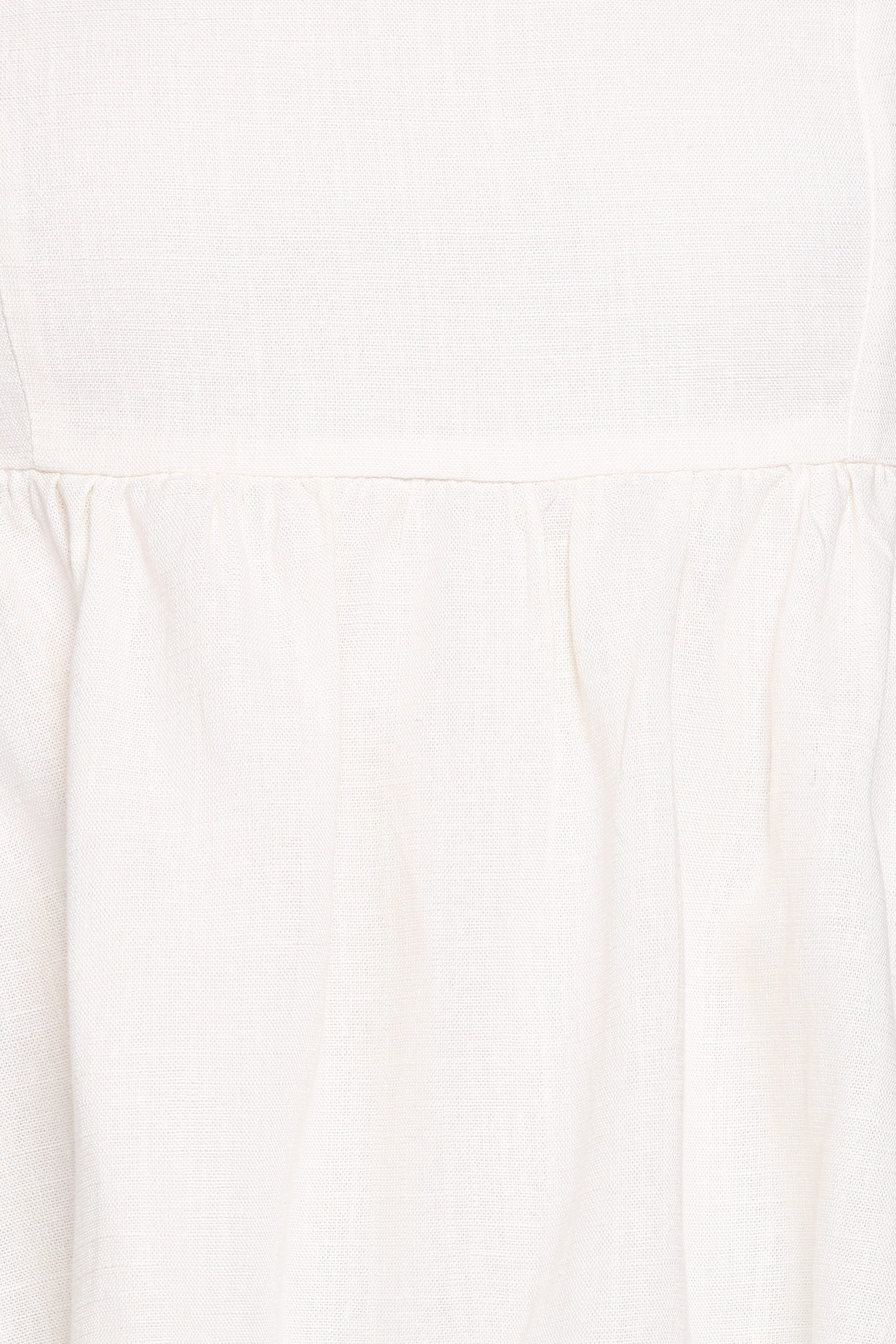 Petal and Pup USA TOPS Zephyra Baby Doll Top - White