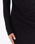 Jurk Dames Glinsterende Maxi Avond - Polyester