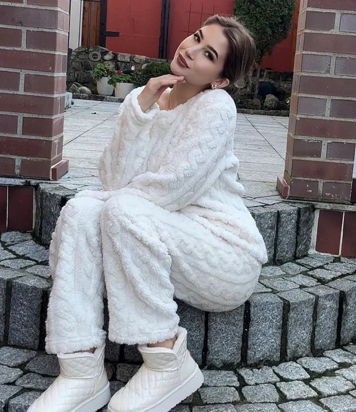 Pyjamaset Dames Fleece Relaxed Fit – Winter | Miss Madera - Miss Madera MIS-CD7APZ