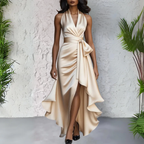 Miss Madera jurk dames