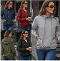 Regenjas Dames Capuchon Knoopsluiting – Herfst | Miss Madera - Miss Madera MIS-6P1JK4