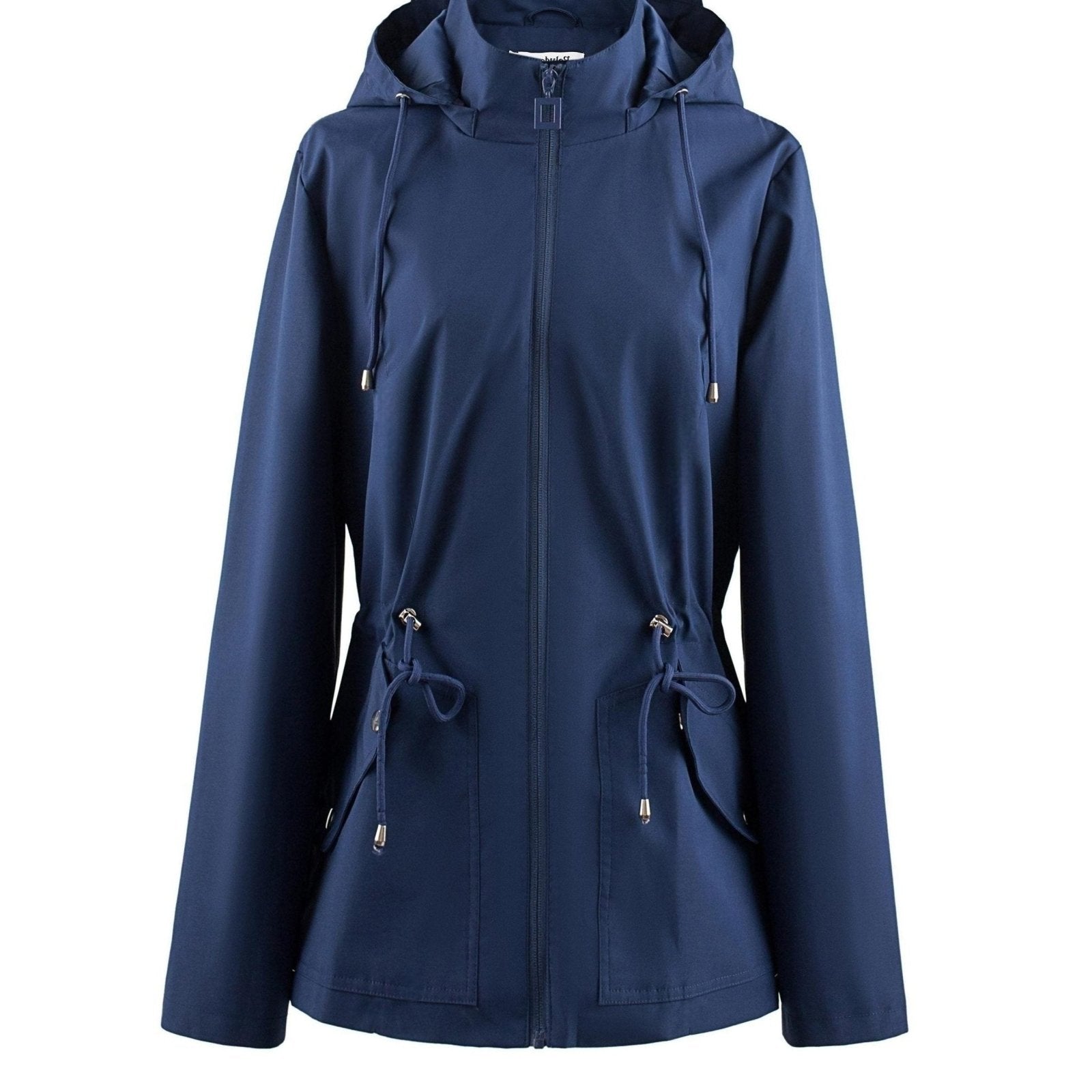 Regenjas Dames Capuchon Trekkoord Taille – Herfst | Miss Madera - Miss Madera MIS-QHRXLN