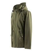 Regenjas Dames Capuchon Trekkoord Taille – Herfst | Miss Madera - Miss Madera MIS-QHRXLN