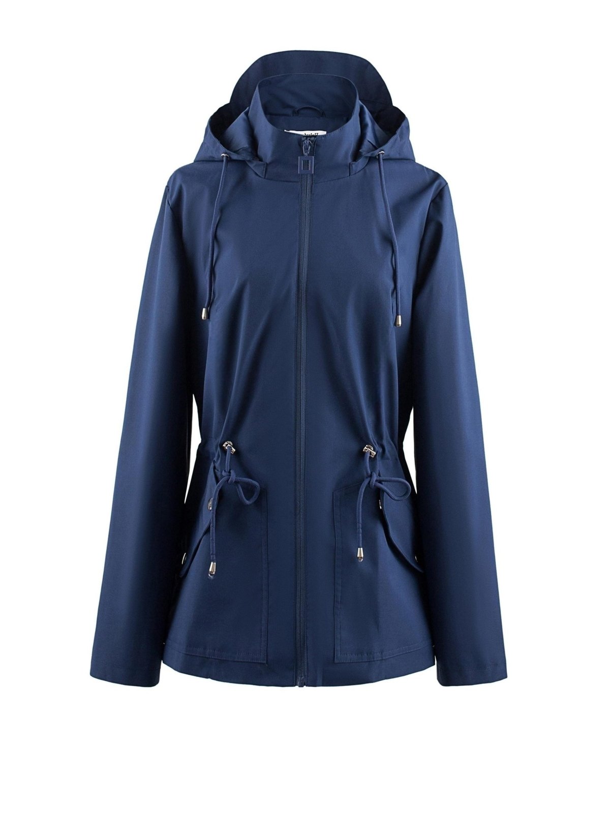 Regenjas Dames Capuchon Trekkoord Taille – Herfst | Miss Madera - Miss Madera MIS-8KDA9Y