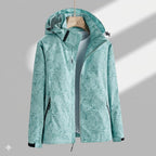 Regenjas Dames Getextureerd Ritszakken Relaxed – Herfst | Miss Madera - Miss Madera MIS-S7LAXQ
