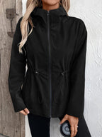 Regenjas Dames Relaxed Fit Verstelbare Taille – Pendel | Miss Madera - Miss Madera MIS-YSLF3K