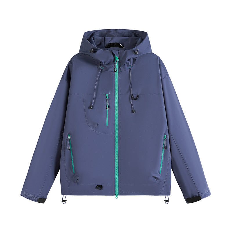 Regenjas Dames Windafstotend Borstzakken Ruim – Buiten | Miss Madera - Miss Madera MIS-TAE19R