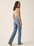 Relaxed Denim Jeans | Straight leg jeans high taille - Miss Madera