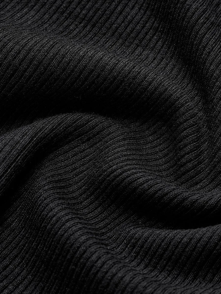 Ribgebreide Top Dames | Naaddetails Modern Silhouet - Miss Madera