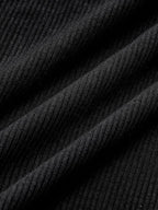 Ribgebreide Top Dames | Naaddetails Modern Silhouet - Miss Madera