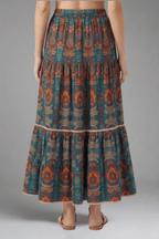 Rok Dames Maxi Gelaagd Elastische Taille – Casual Chic | Miss Madera - Miss Madera MIS-A5VNPJ