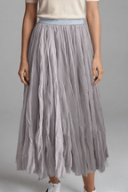 Rok Dames Maxi Geplisseerd Elastische Taille – Casual | Miss Madera - Miss Madera MIS-H6NRVV