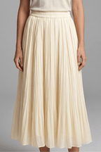 Rok Dames Maxi Geplisseerd Elastische Taille – Casual | Miss Madera - Miss Madera MIS-NTSUI1