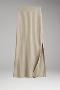 Rok Dames Maxi Geribd Rechte Fit Zijsplit – Avond | Miss Madera - Miss Madera MIS-HYSXX2