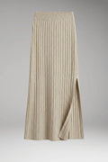 Rok Dames Maxi Geribd Rechte Fit Zijsplit – Avond | Miss Madera - Miss Madera MIS-HYSXX2