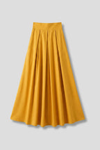 Rok Dames Maxi Hoge Taille Geplooid – Casual Chic | Miss Madera - Miss Madera MIS-Y7V2FG