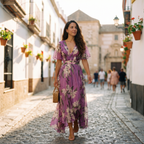 Miss | Jurk Dames Maxi Elegant - Polyester