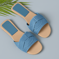 Slippers Dames Platte Zool | Casual - Kunstleer - Miss Madera