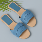 Slippers Dames Platte Zool | Casual - Kunstleer - Miss Madera