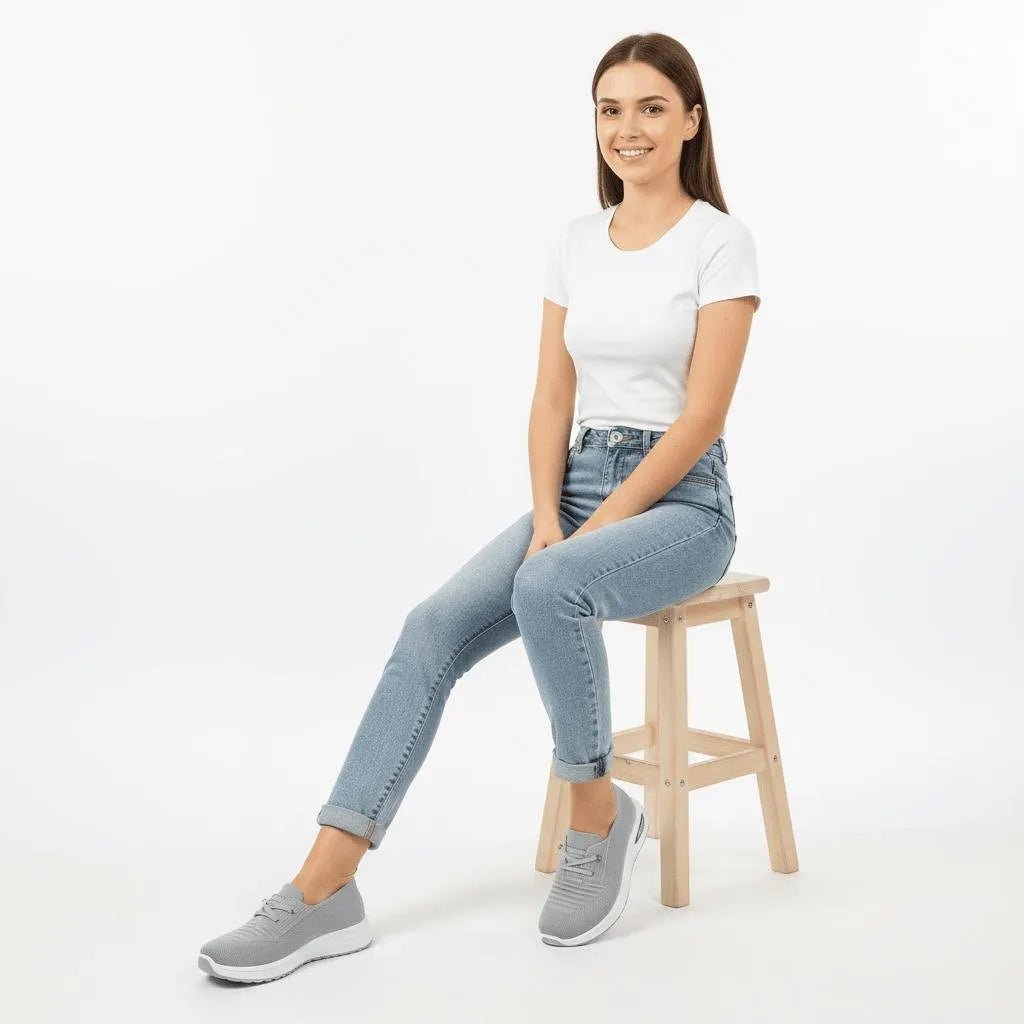 Sneakers Dames Mesh | Ultralicht Ademend Instap - Miss Madera