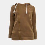 Hoodie Dames Asymmetrische Capuchon Sportief - Polyester