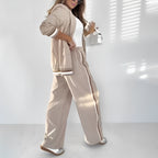 Miss | Co-ord Set Dames Relaxed - Katoenmix