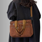 Schoudertas Dames Laptopvak 13 Inch met Verstelbare Riem