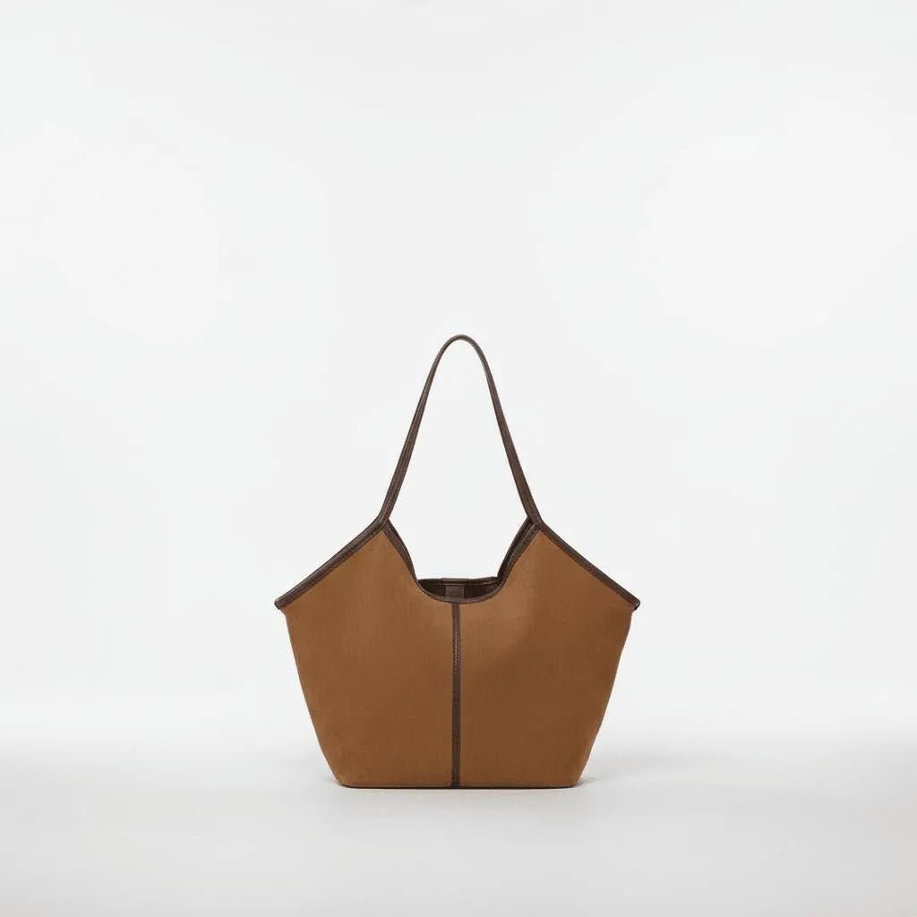 Suède - Look Tote Bag Dames – Ruime Shopper - Miss Madera