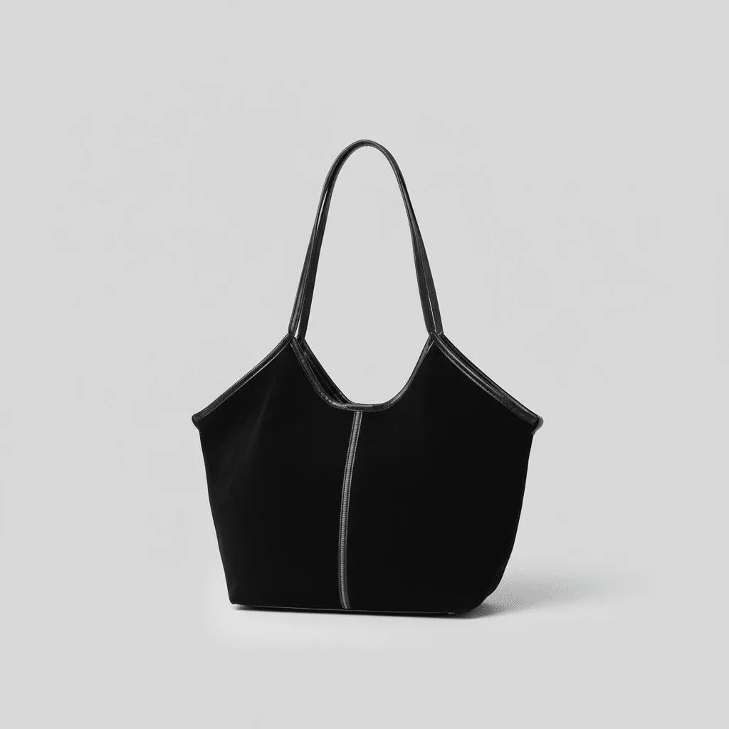 Suède - Look Tote Bag Dames – Ruime Shopper - Miss Madera