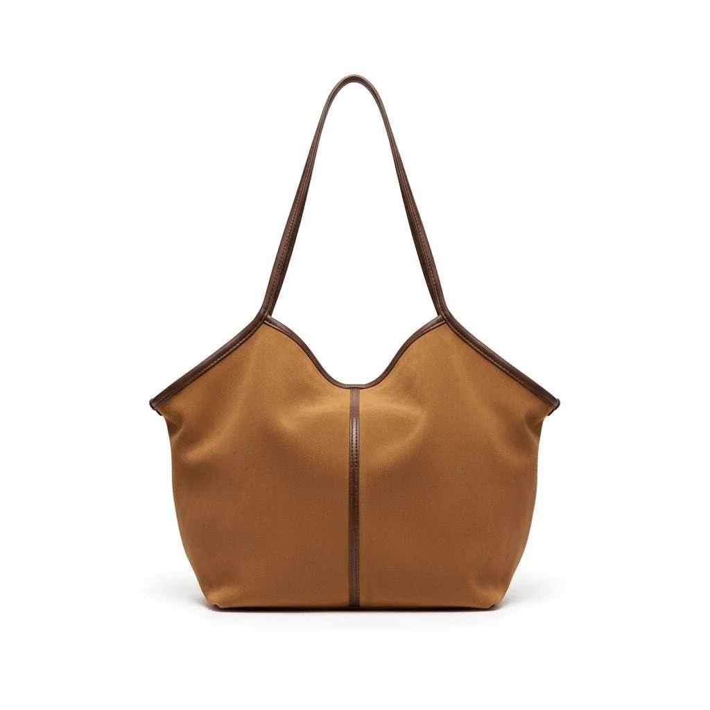 Suède - Look Tote Bag Dames – Ruime Shopper - Miss Madera